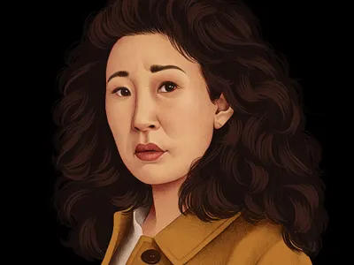 Eve celebrity digital folioart illustration mercedes debellard portrait realist tv