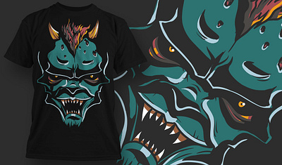 El Diablo Verde. Custom Graphics for T-shirt Design Factory amazing label banners best design design dribbble best shot fashion brand fireart high end illustration illustrator rebound shopify store sketch spreadshirt tattoo art top ux ui designer tshirt art typography vector vector art