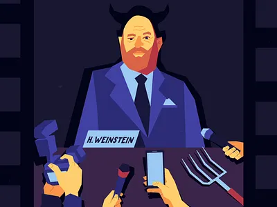 Weinstein 2020 2020 2d animation charachter illustraion motion movie weinstein