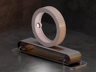 Treadmills 3d abstract after effects animated gif animation blender illustration motion design satisfying