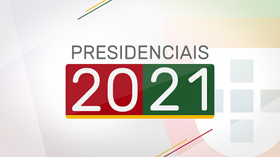 Elections Portugal 2021 election logo motion design