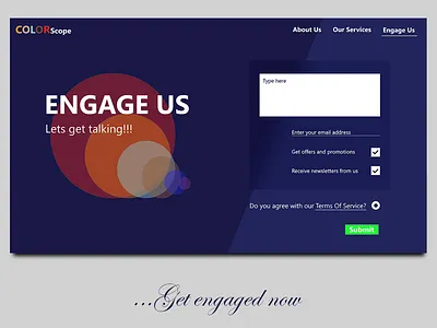 Engage us now design flat graphic design logo minimal typography ui ux web website