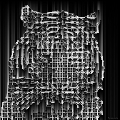 Tiger abstract abstract art abstract design abstract logo design digitalart graphic graphicdesign illustration