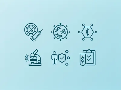 Vaccine outline iconset coronavirus icons icons set medical medicine outline vaccination vaccine vector