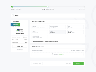 Registration Process casestudy components dashboard dashboard ui design system energy process flow project prototype registration registration form registration page step by step ui ui design ui kit uiux ux ux design web