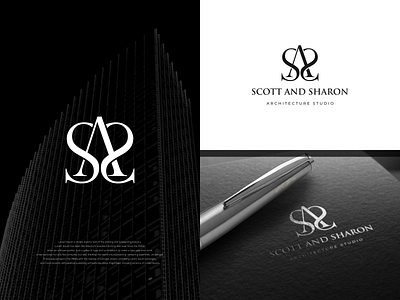 SAS MONOGRAM LOGO architecture design architecture logo best logo branding design dribbble identity logo logoart logoawesome logodesign logos logotype modern design modern logo monogram monogram design monogram logo