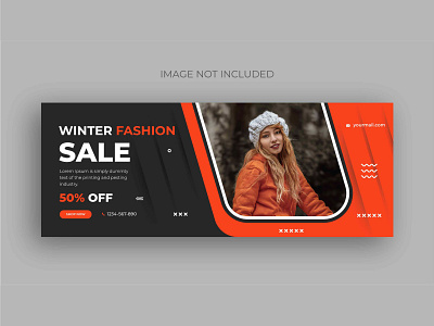 Winter fashion sale social media web banner design template banner banner ad banner ads banner design banners business facebook fashion instagram logo marketing sale shopping social social media pack template website winter