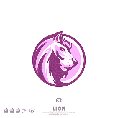 Lion brand branding designs esports flame games illustration lion lion logo logo skull vector