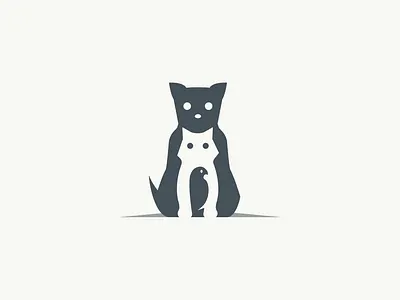 pets logo animal animals awesome logo bird branding design cat clean logo creative design dog illustration logo logo inspiration minimalist logo negativespace pet pet care pets petshop petstore vector