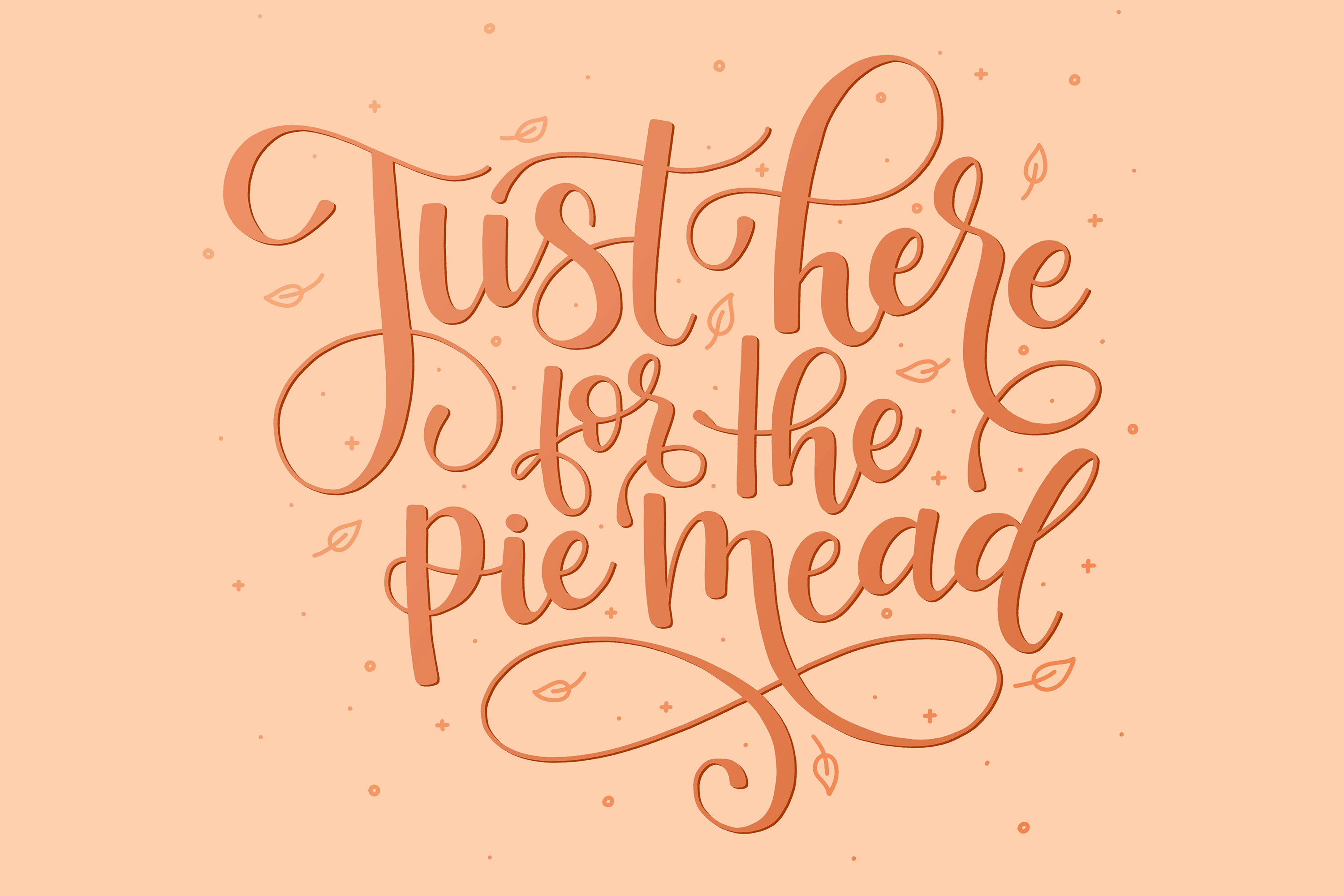 Example of Batch Mead – Pie Mead Series Lettering
