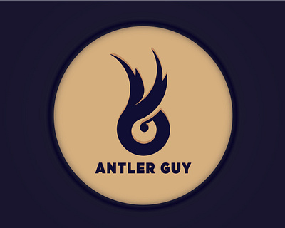 ANTLER GUY branding design illustration illustrator logo minimal vector