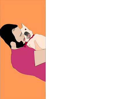 Dog Love design digital art illustration illustration art illustrations