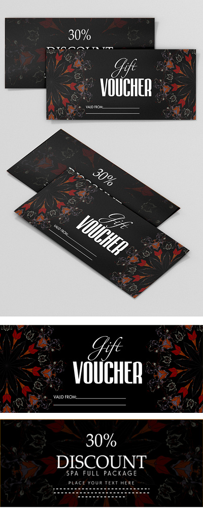 Gift Voucher sale gift card banner template advertising background banner card certificate christmas coupon discount gift holiday invitation present price promotion sale special store ticket vector voucher