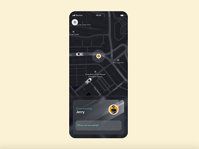 🚕 Green Ride App aftereffects animation app cab carbon carbon footprint design figma green interaction map plant reforestation ride app taxi track tree ui ux