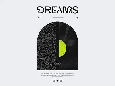 DREAMS branding design flat icon minimal photoshop texture typeface typogaphy