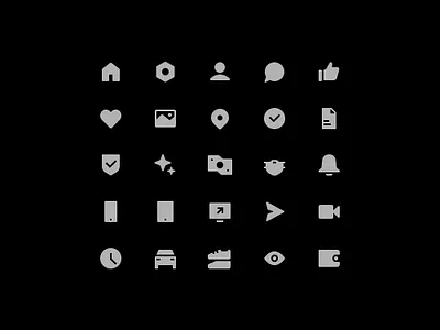 Base Iconography clean icon icon design iconography icons minimal