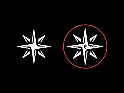 Empyreal Icon Logo bold brand brand logo branding circle custom icon icon logo logo logo design logodesign logonew logos merch minimal simple star vanguard