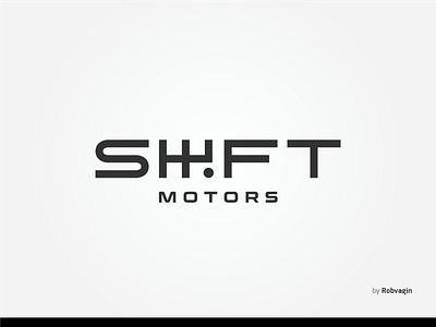 "SHIFT motors" — Car Service black bw car cars engine identity identitydesign logotype motorsport odessa pitstop repair repair shop service services transmission transport white space