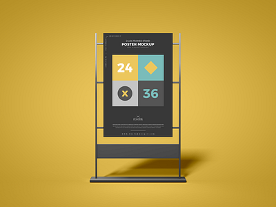 24x36 Framed Stand Poster Mockup Free branding download font frame free free mockup freebie identity logo mock up mockup mockup free mockup psd mockups poster mockup poster mockup free print psd stationery template