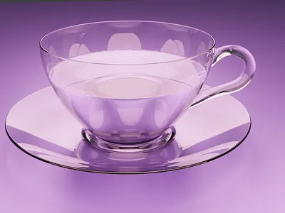 Watery cup blender branding design flat illustration minimal