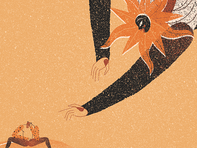 The Encounter. 1/3 art direction digital 2d illustration