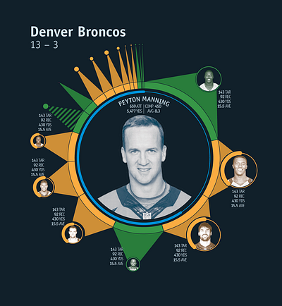 NFL Data Visualization data visualization information design