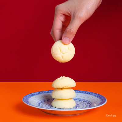 Aunty Bren Chinese New Year Cookies Photoshoot art direction brand brand design brand identity branding design graphic design identity design photography visual identity