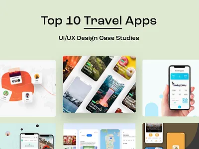 Top 10 Travel App UI Design Case Studies flight app mobile app mobile app ui design travel app travel app design travel app ui travel apps trip app ui design ui ux design 应用 应用界面 设计
