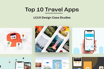 Top 10 Travel App UI Design Case Studies flight app mobile app mobile app ui design travel app travel app design travel app ui travel apps trip app ui design ui ux design 应用 应用界面 设计