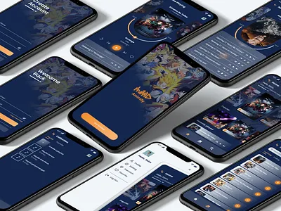 Music Player-Animify app design interface mobile app design ui uidesign uiux ux