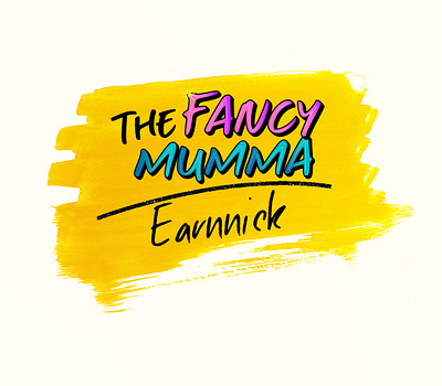 The Fancy Mumma by Earnnick adobe illustrator branding creative creative logo design fancy logo illustraion logo logo design logo design branding logo designs simple logo design typography vector