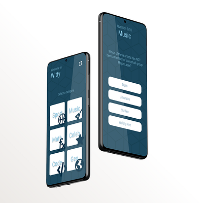 Trivia quiz app design app blue design games illustration mobile app quiz quiz app trivia tunisia ui ux
