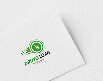 Druto Loan logo logodesign modern simple symbol symbolmark