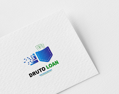 Druto Loan 2 logo logodesign modern modern logo symbolmark
