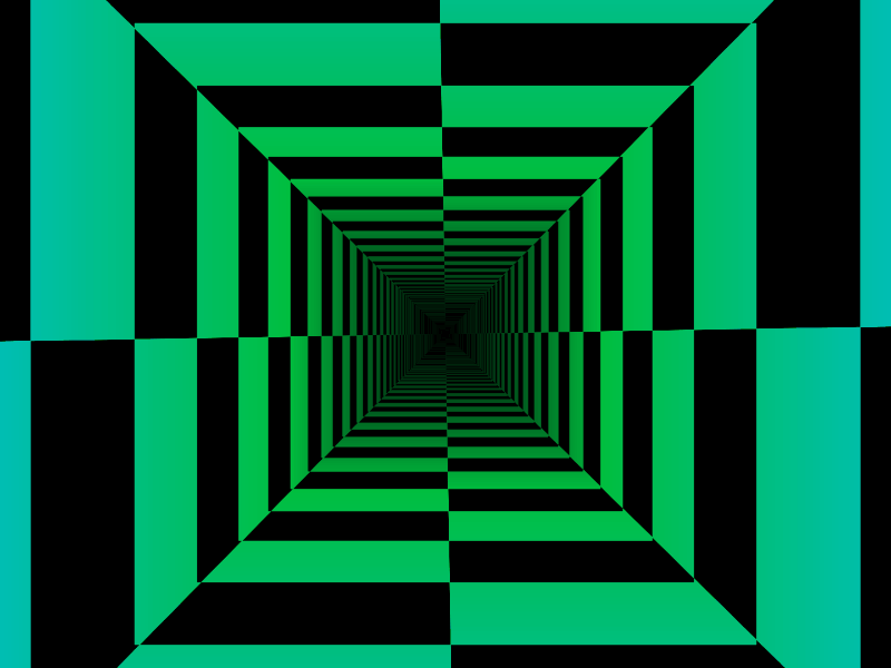 Checker Room Spin animation generative javascript loop tinycode