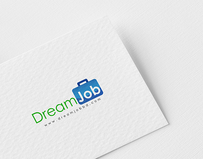 Dream Job latter mark logo logo design modern logo simple logo