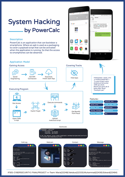 PowerCalc App Poster branding design mobile mobile app poster