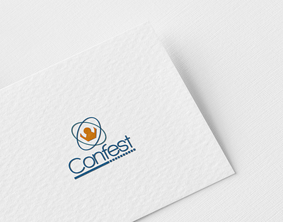 Confest logo logo design modern logo simple logo