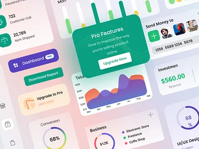 Dashboard UI Element dashboard dashboard design dashboard ui design elements minimalist ui ui element uidesign user interface userinterface web web design website design