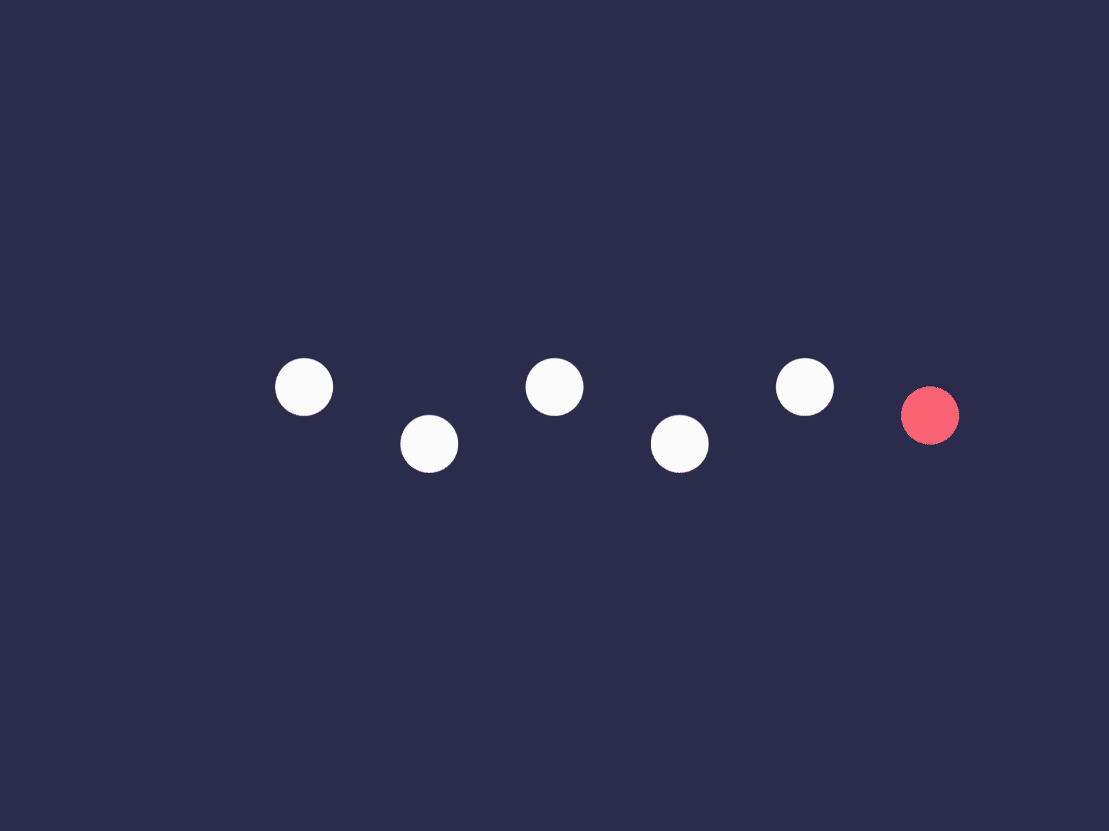 OSCILLATION - Oh my dots! animated ui animation circle dot dots loader loading loop loop animation lottie microinteraction minimal ui