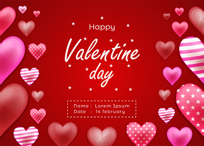 template valentine 14 february love valentine woman