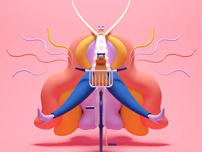 Joy ride 3d character design redshift3d