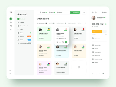 Dashboard Design clean dashboard design hosting sketch ui ux