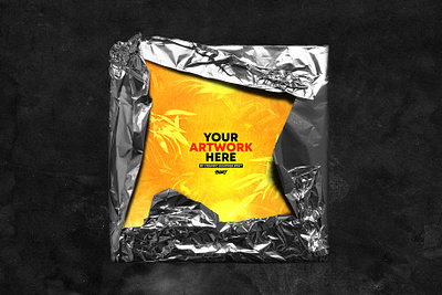 Metallic wrap foil mockup pack cdmockup coverart foil mettalicwrap mockup mockuppack musiccover texture