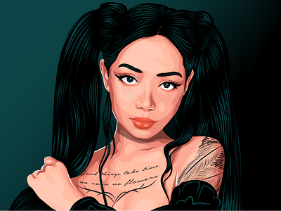 Girl illustration art character colors cute art digital art drawing girl illustration painting people tiktok woman