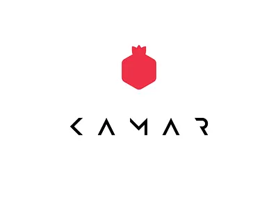 Kamar Wine Logo armenia armenian branding creative icon logo pomegranate simple