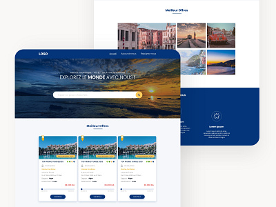 landing page web design