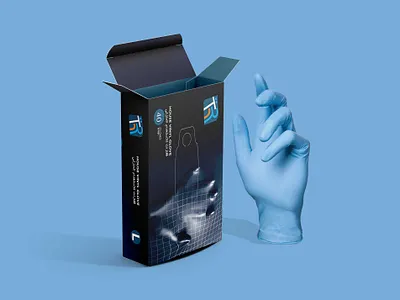 Coronavirus Safety Gloves Packaging Mockup download mockup mockup mockups psd