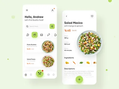 Food Delivery App app cooking delivery design food ios minimalism mobile mobile app ui ux