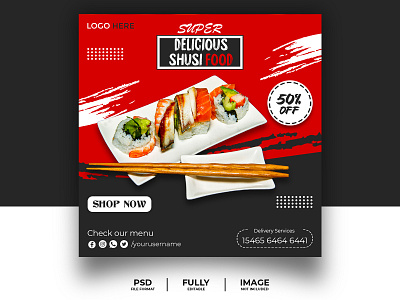 Social Media Banner, Template, Post. 2d 3d adobe illustrator adobe photoshop adobe xd ads advertising banner brand design branding dp ecommerce food food banner food poster illustration instagram banner instagram post social media banner template